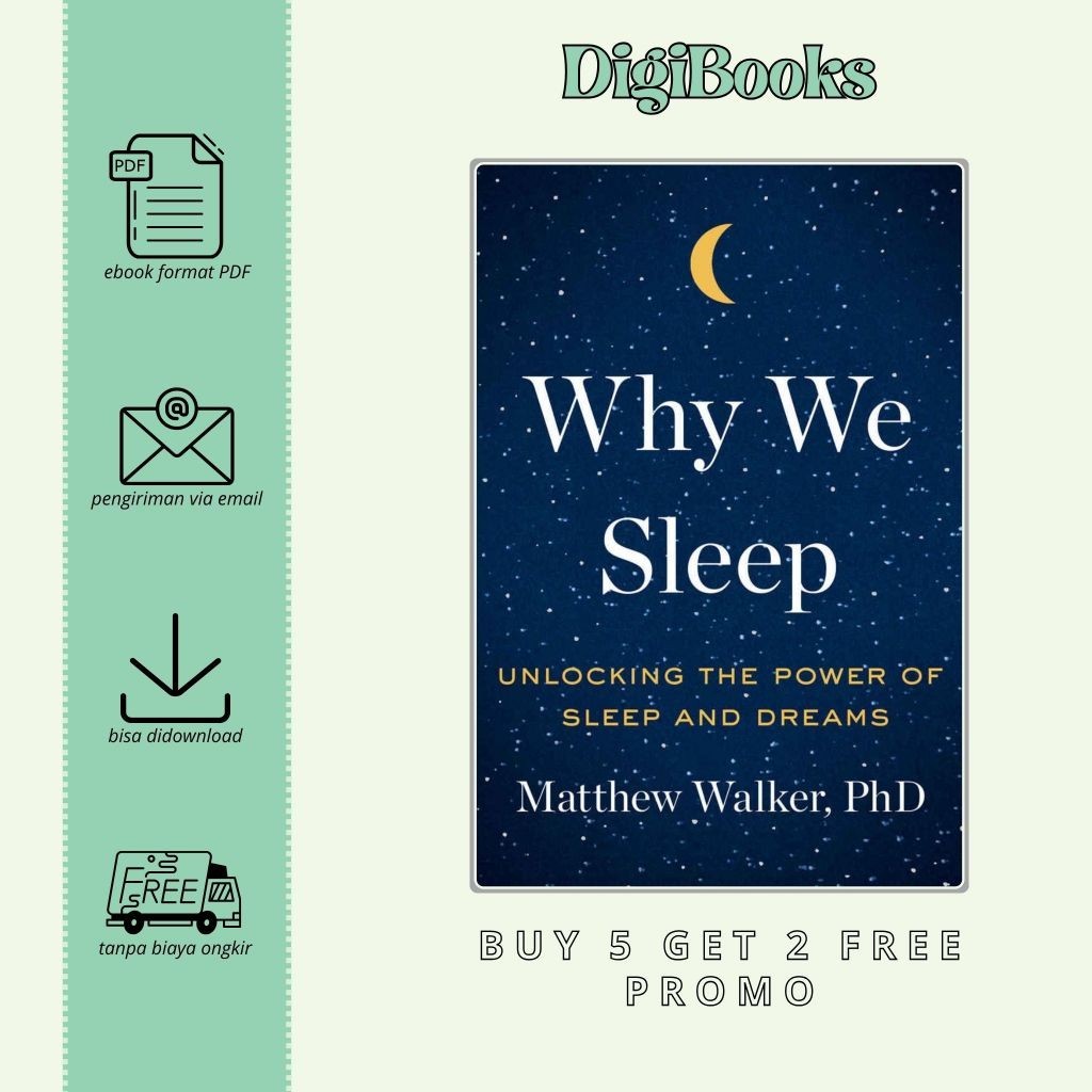 

Why We Sleep Unlocking the Power of Sleep and Dreams - Matthew Walker (Bahasa Inggris)