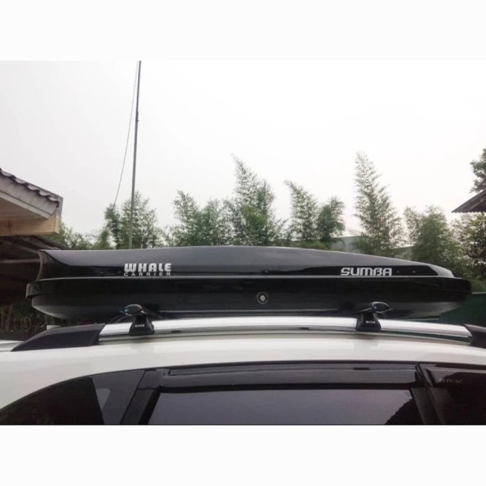Roof Box Whale Slim Glossy Gratis Ongkir