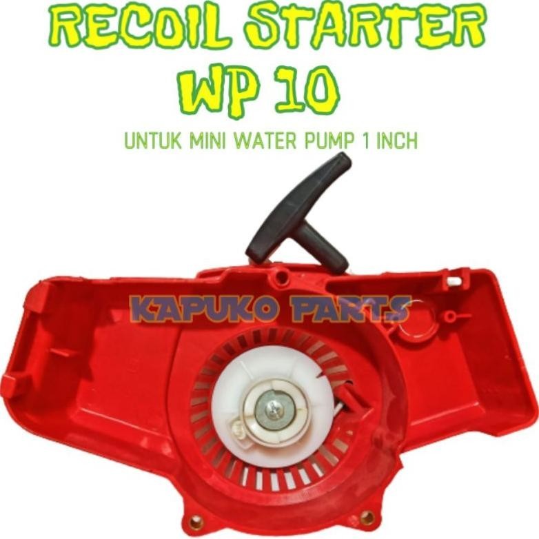WP 10 RECOIL STARTER UNTUK MESIN POMPA AIR MINI 1 INCH 2TAK
