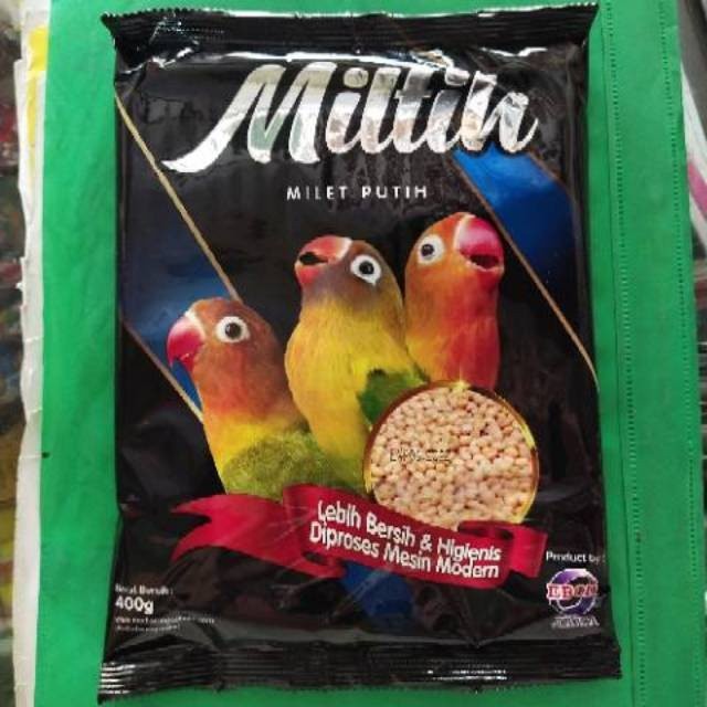 MILTIH PAKAN LOVEBIRD EBOD makanan burung