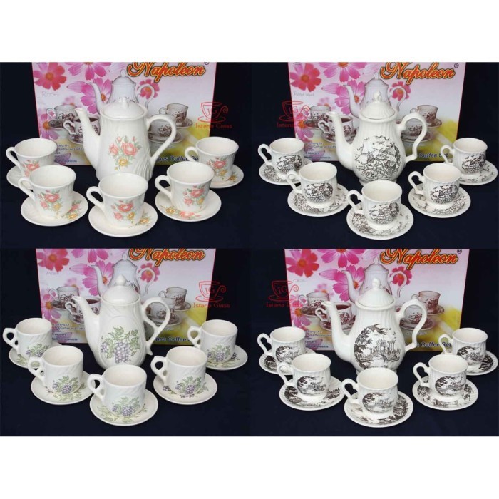 Teko Kopi Set Napoleon Tea Coffee Set Napoleon