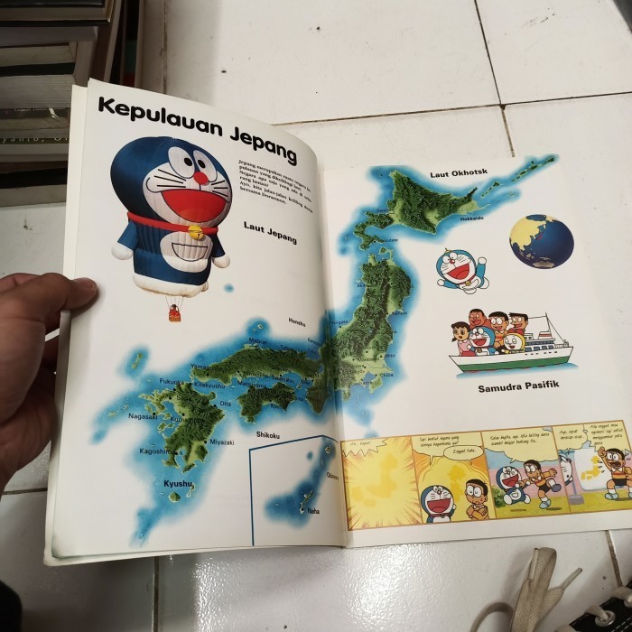 Ars Seri Mengenal Dunia Dora Emon Peta Dunia