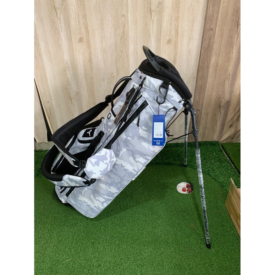 Nat Golf Bag Stand Bag Mizuno Grey Camo Tas Golf Original