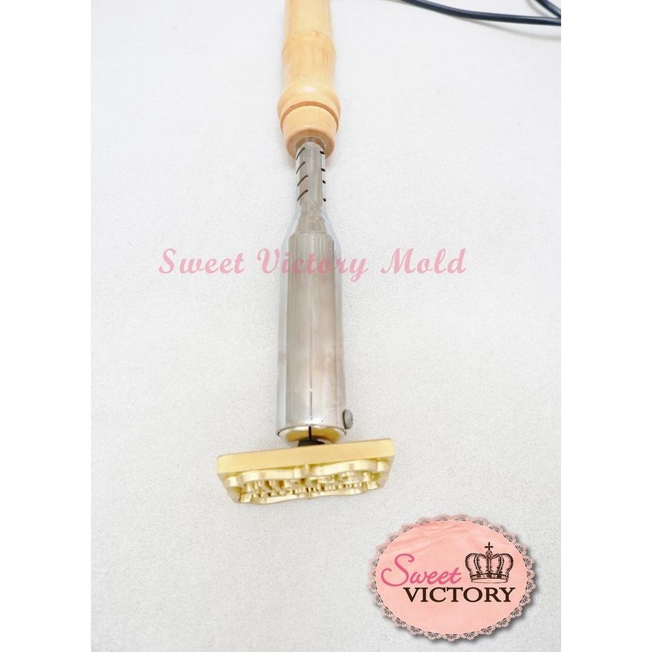 Hot Stamp Custom Untuk Cake, Kelapa, Kulit