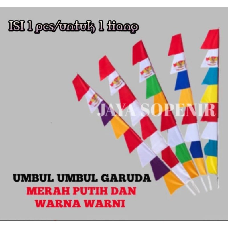 umbul umbul merah putih 1 kodi