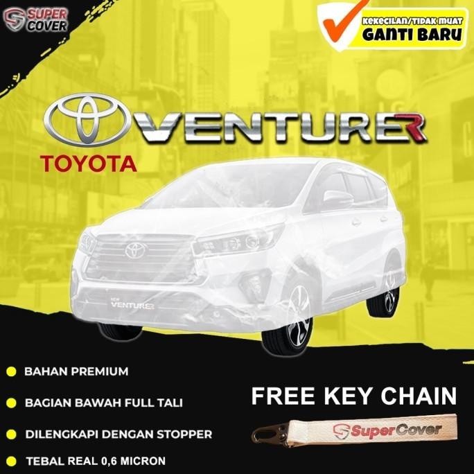 Cover Sarung Mobil Plastik Transparan Anti Air INNOVA REBORN