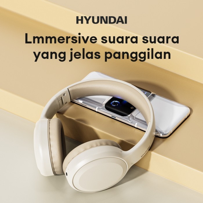 Lenovo X Hyundai Th30 Wireless Bluetooth Headphones 3D Stereo Built-In Mic Noise Isolating Gaming