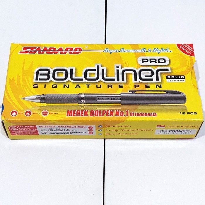 

Standard BoldLiner Pro 1.0 mm (per lsn)