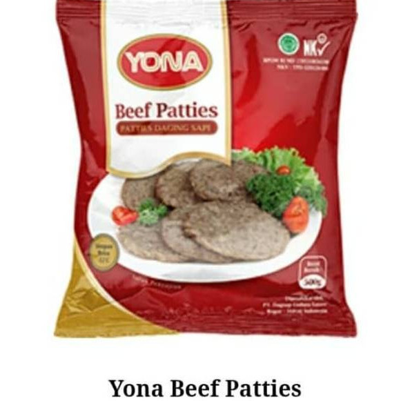 

Beef patties Yona 500 gram 10 pcs