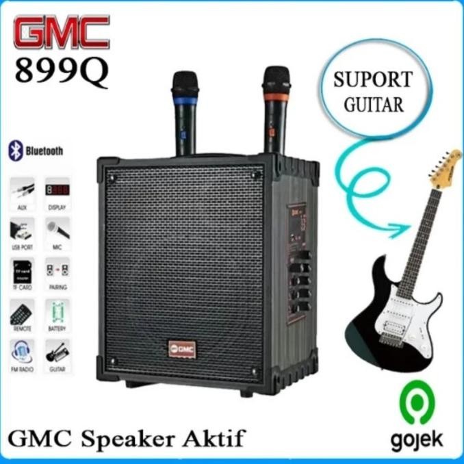 %%%%] speaker portable bluetooth gmc 899Q 8inc