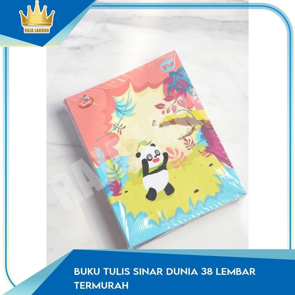 

Buku Sidu 38Lembar Termurah Boss - 1 Pak / 10 Buku DISKON BESAR