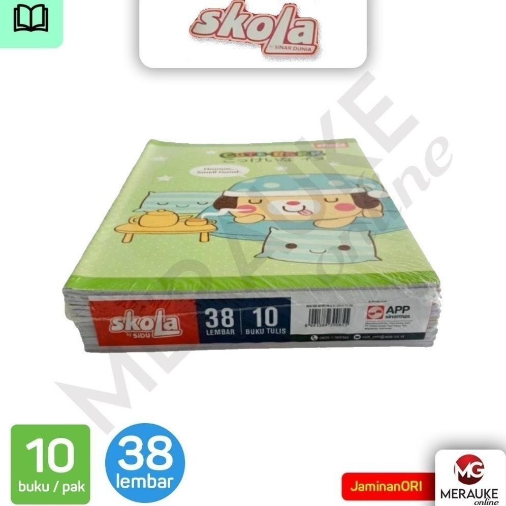 

Buku Tulis SKOLA 38 Lembar (1 Pack isi 10 Buku) TERLARIS