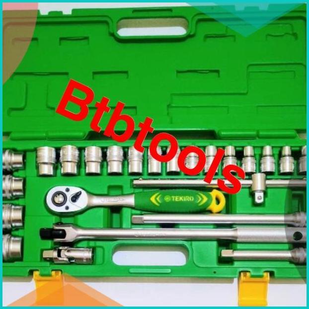 Socket set / Kunci Sock Set 24pcs 8mm-32mm TEKIRO 8JVLZ4 last stok