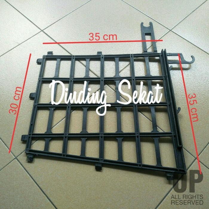 Kandang Baterai Ayam Bebek Petelur Plastik 4 Pintu Depan