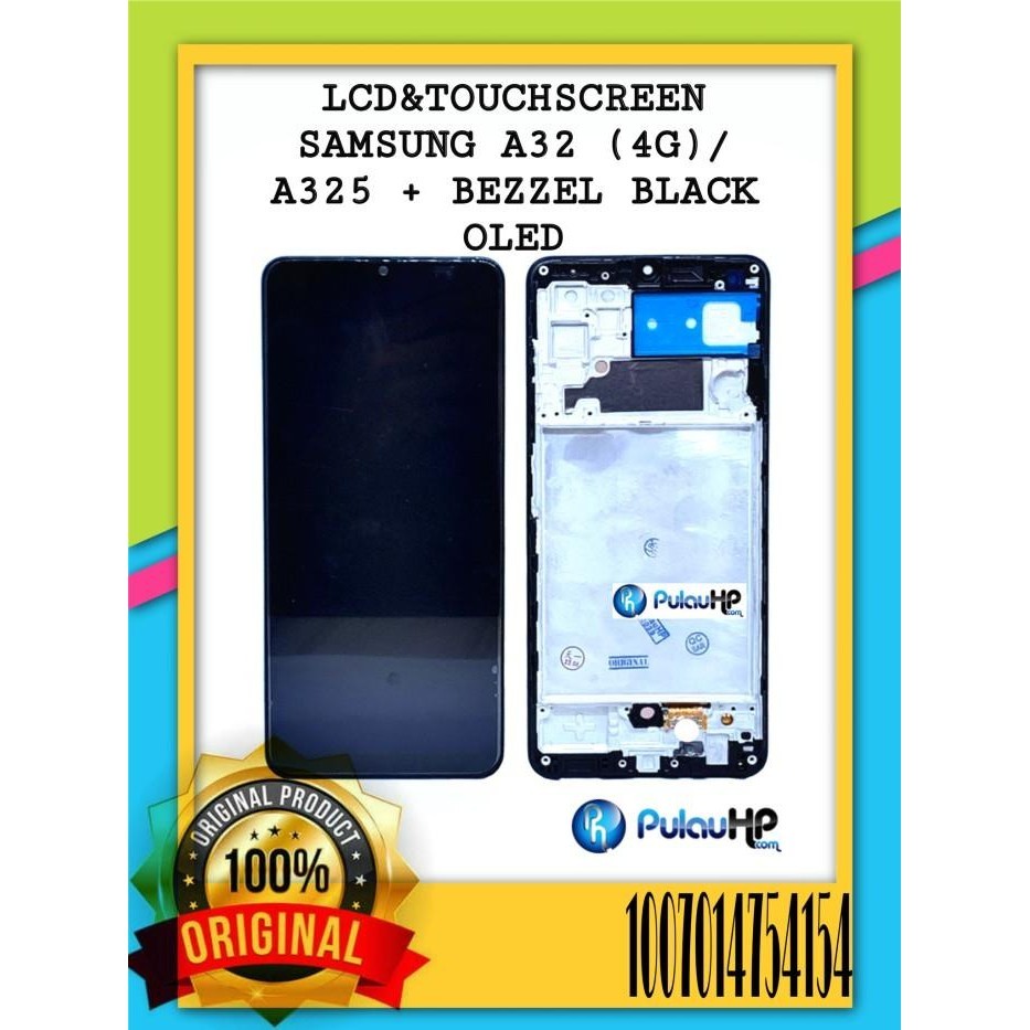 Lcd Samsung A32 (4G)A325+Bezzel Black Oled