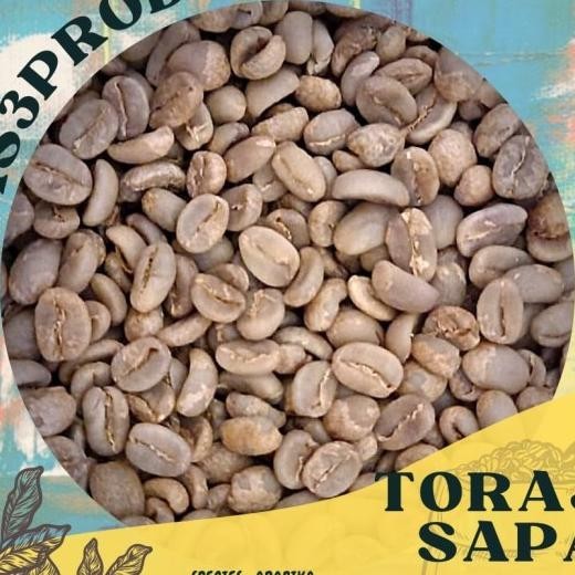 

Green Bean/Biji Kopi Arabika Toraja Sapan Full Wash/Greenbean/ Dryhull