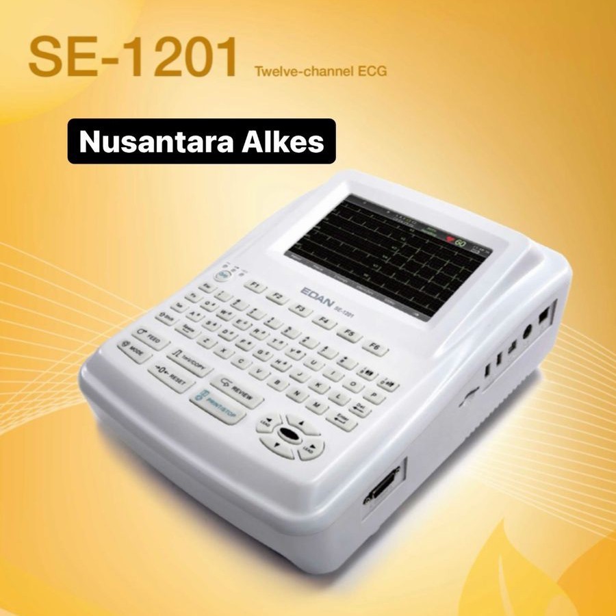 ALAT REKAM JANTUNG/ EKG/ ECG EDAN SE-1201 MURAH