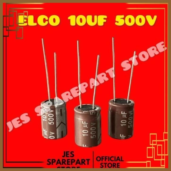 [JWE] ELCO 10uf 500V