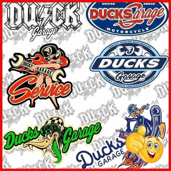 

[DCG] STICKER STIKER PACK STICKERPACK DUCKS GARAGE 2021