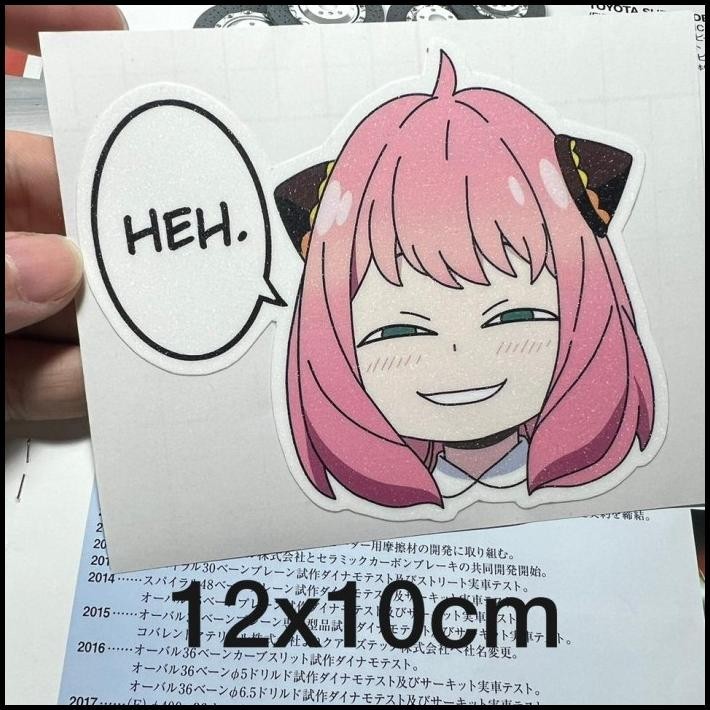 

BEST DEAL STICKER ANIME JEPANG ANYA HEH !!!!