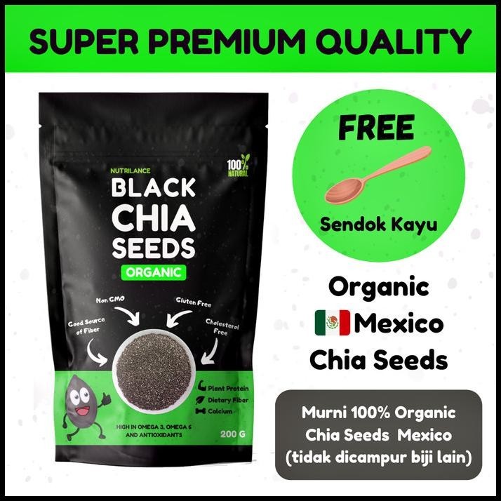 

HOT DEAL CHIA SEED ORGANIK MEXICO PREMIUM QUALITY - NUTRILANCE !!