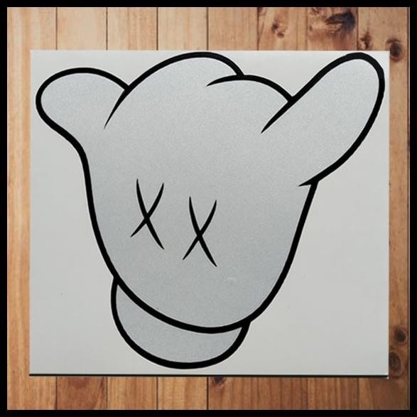 

BEST DEAL STIKER KAWS HANDS