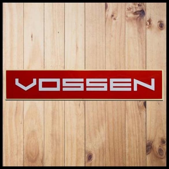 

BEST DEAL STIKER VOSSEN MERAH !!