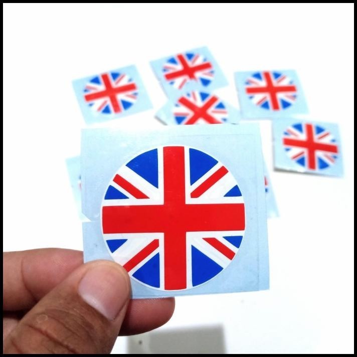 

DISKON STIKER BENDERA INGGRIS ENGLAND BULAT UKURAN 4X4 MODEL CUTTING !