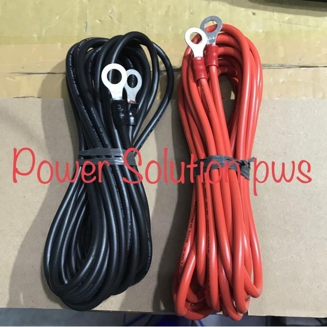 Jumper Kabel Aki 5 Meter 6Mm Ring O