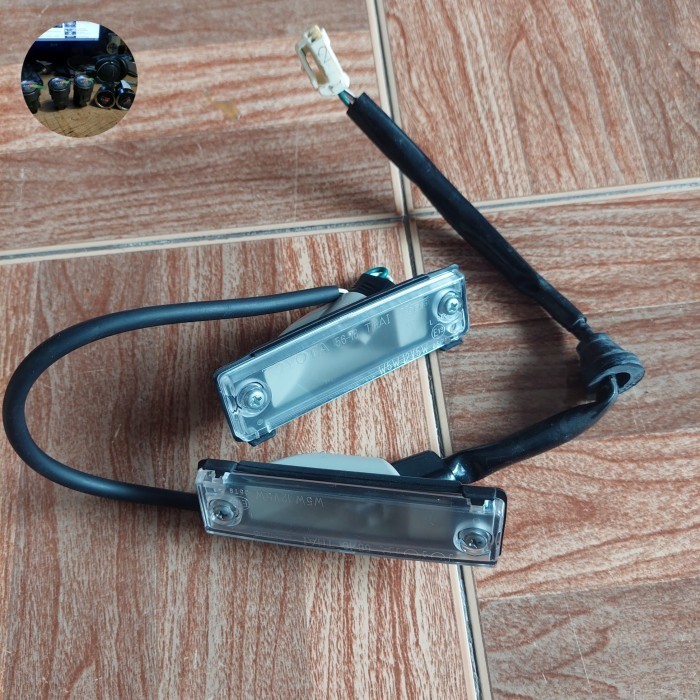 LAMPU PLAT NOMOR BELAKANG BAGASI INNOVA GRAND ALL NEW INNOVA 2004 2015