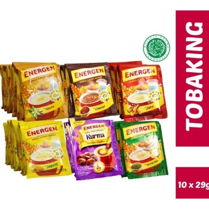 

Terlaris Paling Murah Energen Renceng Isi 10 Sachet / Pilihan Rasa Banyak Ready Stok