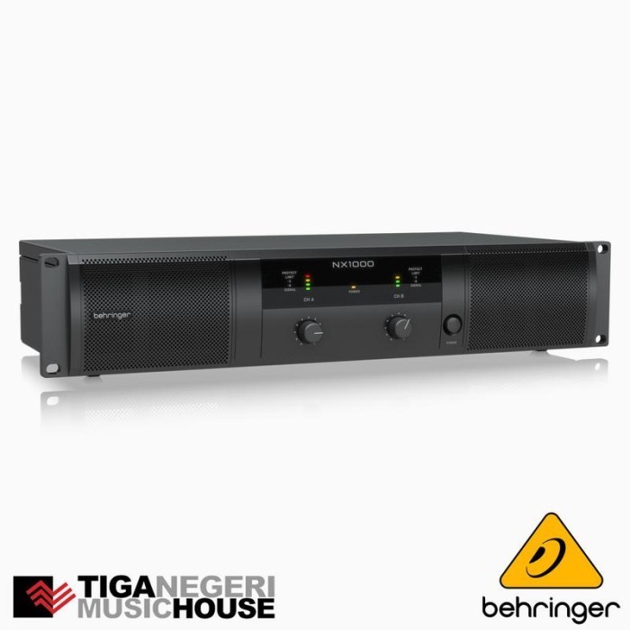 Berkualitas Behringer Nx1000 Ultra-Lightweight 1000-Watt Class-D Power Amplifier Termurah