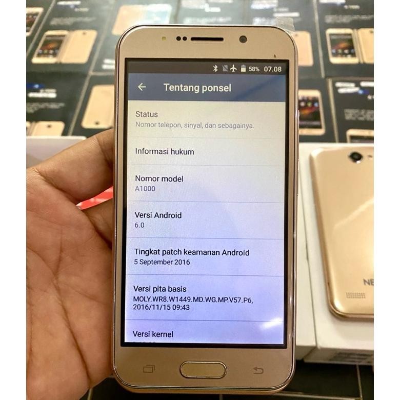 CXV-38 (PROMO) hp murah HP NEXCOM A1000/ A2000 1/4GB Jaringan 3G Hp andorid murah layar 5 inch BARU 