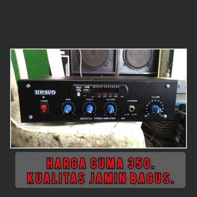 Readyy... Power Amplifier Rakitan 5 Amper Bluetoth Karaoke