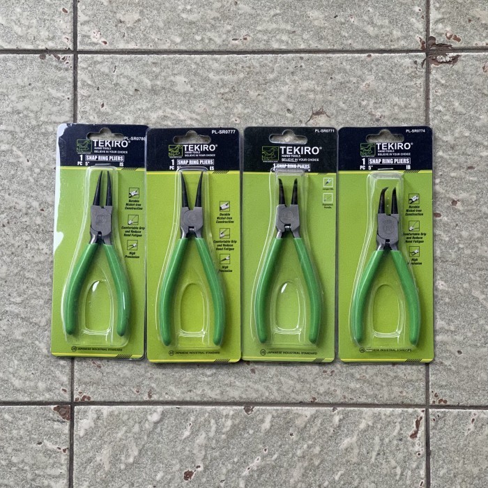 Tang Snap Ring Set 5 in Tekiro 4Pcs Tang Slipen Set TEKIRO