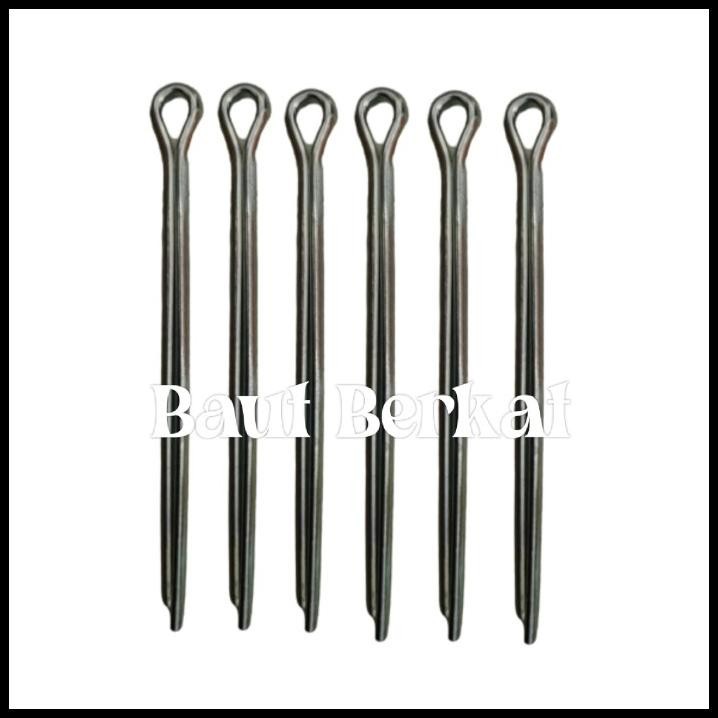 

GRATIS ONGKIR COTTER PIN 10X115 SPLIT PIN M10 X 115 SPIPEN 10MM X 115MM SPLIT PEN !!!!!!