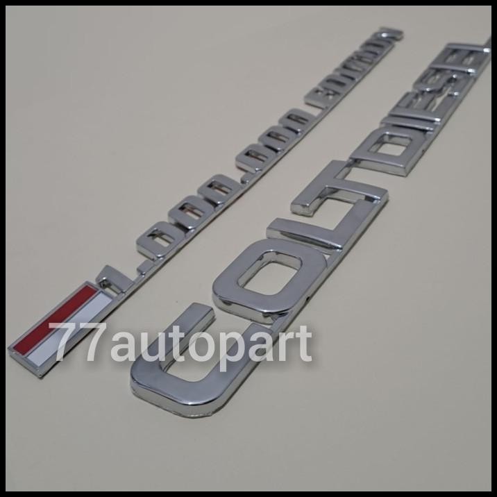 TERBARU EMBLEM COLT DIESEL DAN 1 JUTA EDITION HARGA SUDAH 2PC EMBLEM 