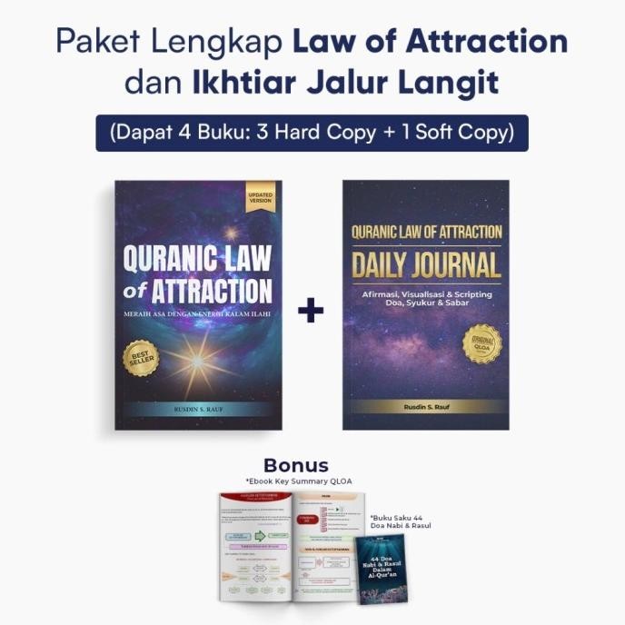 

Paket QLOA + Daily Journal