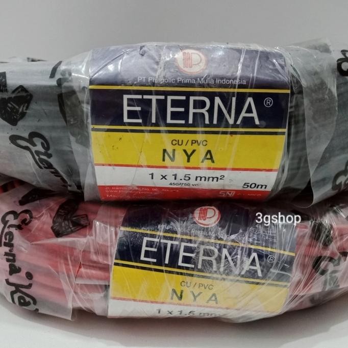HARGA DISC - KABEL NYA 1.5 50M ETERNA