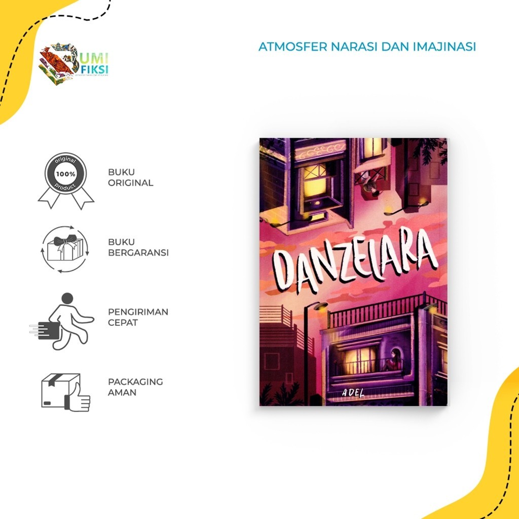 Buku Novel - Danzelara - Adelia Indi - Bumifiksi