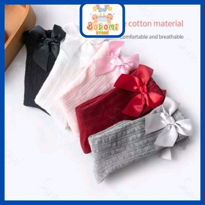 Sweetybayi Kaos Kaki Panjang Bayi Perempuan Kaus kaki bayi