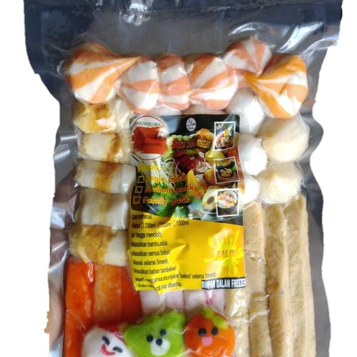 

shabu suki kaldu family pack isi 38macam bakso cedea+bumbu Kualitas Terbaik