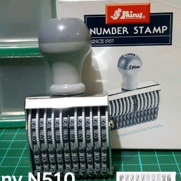 

Stempel Manual Huruf Angka 10 Digit 3Mm 4Mm 5Mm Shiny N510 N410 N310 N310A N-310A