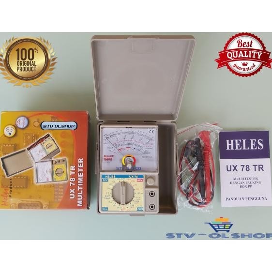 Multimeter Heles Ux 78 Tr / Multitester Analog Heles