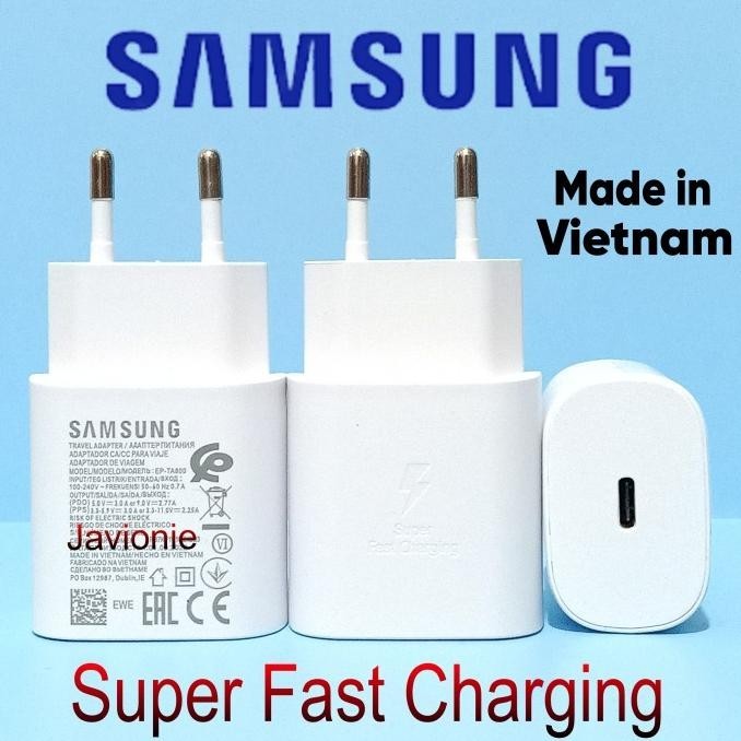 Adaptor Kepala Charger Samsung A33 A53 A73 M23 M33 M53 5G 25W Original