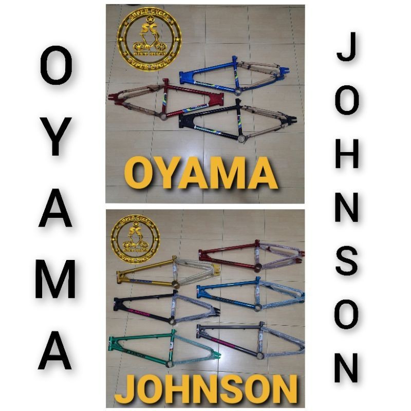 Berjaya Bike - FRAME BMX OYAMA / JOHNSON WARNA