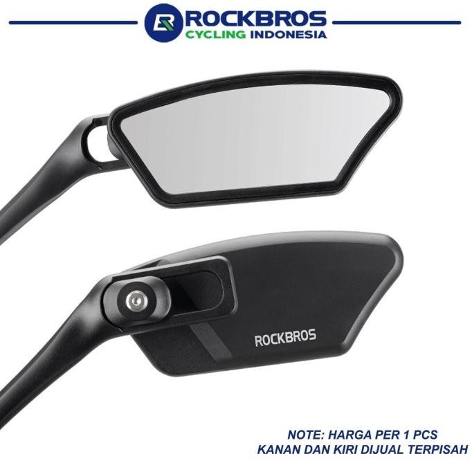 Rockbros 26210007 Spion Sepeda 360 Rotasi Bicycle Rearview Mirror