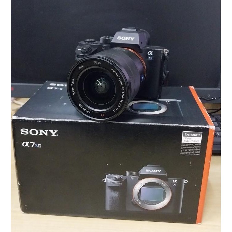 Kamera Camera Sony Alpha A7S Mark Ii A7Sii A7Smarkii Lensa Fe 16-35 Za Original