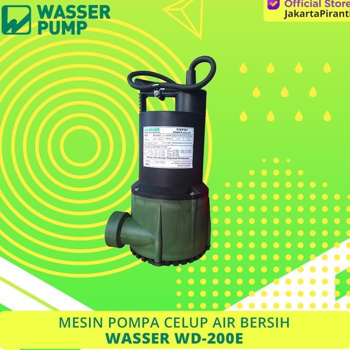 Pompa Celup Wasser Wd 200 E - Wd 200E (200 Watt)