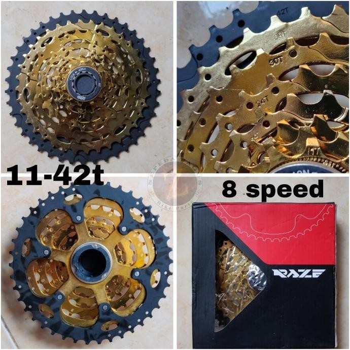 Cassete Sprocket 8 Speed 11-42T